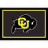 Logo Rugs Colorado University Colorado Area Rug 3 X 5 Area Rugs