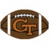 Logo Rugs Georgia Tech University Georgia Tech Football 2 X 2 Area Rugs