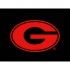 Logo Rugs Georgia University Georgia Entry Mat 2 X 2 Area Rugs