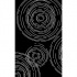 Kane Carpet After Hours 2 X 3 Orbit White On Black Area Rugs