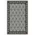 Kane Carpet After Hours 2 X 8 Runner Panel Black On White Area Rugs