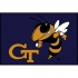 Logo Rugs Georgia Tech University Georgia Tech Entry Mat 18" X 24" Area Rugs
