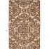 Harounian Rugs International Damask 6 X 9 Ivory/brown Area Rugs