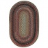 Capel Rugs Americana 1 X 2 Oval Colony Blue Area Rugs