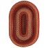 Capel Rugs Americana 2 X 3 Oval Country Red Area Rugs