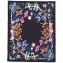 American Cottage Rugs Floral Garden 4 X 6 Floral Garden Black Area Rugs