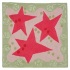 American Cottage Rugs Children 1 X 2 Stars Pink Area Rugs