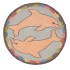 American Cottage Rugs Children Round Dolphin Blue Area Rugs