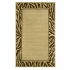 Nejad Rugs African Safari 3 X 6 Zebra Border Beige/brown Area Rugs