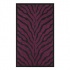 Nejad Rugs African Safari 8 X 11 Zebra Purple/black Area Rugs