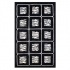 Nejad Rugs African Safari 8 X 11 Animal Magnetism Ivory/black Area Rugs