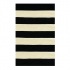 Nejad Rugs Boardwalk Stripes 4 X 6 Black/ivory Area Rugs
