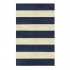 Nejad Rugs Boardwalk Stripes 3 X 6 Navy/ivory Area Rugs