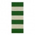 Nejad Rugs Boardwalk Stripes 3 X 8 Runner Emerald/ivory Area Rugs