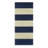 Nejad Rugs Boardwalk Stripes 3 X 8 Runner Navy/ivory Area Rugs