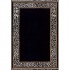 Nejad Rugs African Safari 8 X 11 Animal Skin Border Black/off White Area Rugs