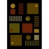 Carpet Art Deco Vision Ii 8 X 10 Simple/midnight-c