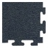 Rb Rubber Products Sports Mats Corner 1/2 Megalock Black Rubber