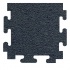 Rb Rubber Products Sports Mats Edge 1/2 Megalock Black Rubber