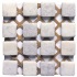Alfagres Tumbled Marble Mesh Inserts Mesh Blanco Pc1060
