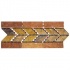 Alfagres Tumbled Marble Troya Series Troya Rojo Dorado Th306