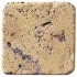 Alfagres Tumbled Marble 4 X 4 Tocetos Dorado Tile & Stone