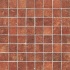 Casa Italia Cotto Mediterraneo Mosaic 1-3/8 X 1-3/8 (12 X 12) Mosaico Rosso Cm3mrs