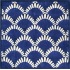 Nejad Rugs Shells Nouveau 8 Square Navy Area Rugs