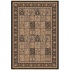 Dynamic Rugs Ancient Garden 2 X 4 Black Area Rugs