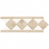 Mohawk Artistic Collection - Accent Statements - Ceramic Matte Star White Diamond Ceramic & Tumbled Stone Tile & Stone