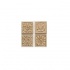 Mohawk Artistic Collection - Accent Statements - Travertine Resin Carved Applique Inserts Tile & Stone
