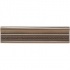 Mohawk Artistic Collection - Accent Statements - Metals Vintage Bronze Laurel Chair Rail Tile & Stone