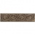 Mohawk Artistic Collection - Accent Statements - Metals Vintage Bronze Scrolling Leaf Accent Strip Tile & Stone