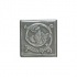Mohawk Artistic Collection - Accent Statements - Metals Vintage Pewter Scrolling Leaf Decorative Insert Tile & Stone