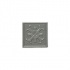 Mohawk Artistic Collection - Accent Statements - Metals Vintage Pewter Fiore Decorative Insert Tile & Stone