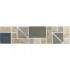 Mohawk Artistic Collection - Accent Statements - Stone Gold Multicolor Geometric Slate Border Tile & Stone