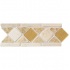 Mohawk Artistic Collection - Accent Statements - Stone Onyx Glass Diamond Marble Border Tile & Stone