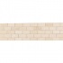Mohawk Artistic Collection - Accent Statements - Stone Crema Marfil Brick Joint Pattern Borader Tile & Stone