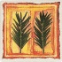 Original Style Autumn Leaves 4 X 4 Yew Tile  and  Ston