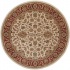 Jaipur Rugs Inc. Atlantis 6 Round Taj Dark Ivory Red Area Rugs
