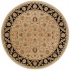 Jaipur Rugs Inc. Atlantis 8 Round Kerala Beige Ebony Area Rugs