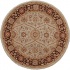 Jaipur Rugs Inc. Atlantis 8 Round Pani Ice Blue Tobacco Area Rugs
