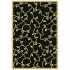 Rug One Imports Wandering Vines 8 X 12 Black Area