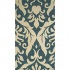 Delos, Inc. Delos Styles 3 X 5 Tapestry Cream Deep Blue Area Rugs