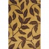 Delos, Inc. Bloom 8 X 11 O Natural Caramel Area Rugs