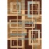 Loloi Rugs Abacus 4 X 6 Mocha Multi Area Rugs