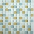 Mirage Tile Glass Mosaic Blends 1 X 1 Moonstone Tile & Stone
