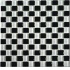 Mirage Tile Chessboard 1 X 1 Black White Tile & Stone
