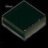 Mirage Tile Glass Mosaic Plain Color 1 X 1 Jet Black Glossy Tile & Stone