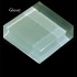 Mirage Tile Glass Mosaic Plain Color 1 X 1 Silver Grey Glossy Tile & Stone